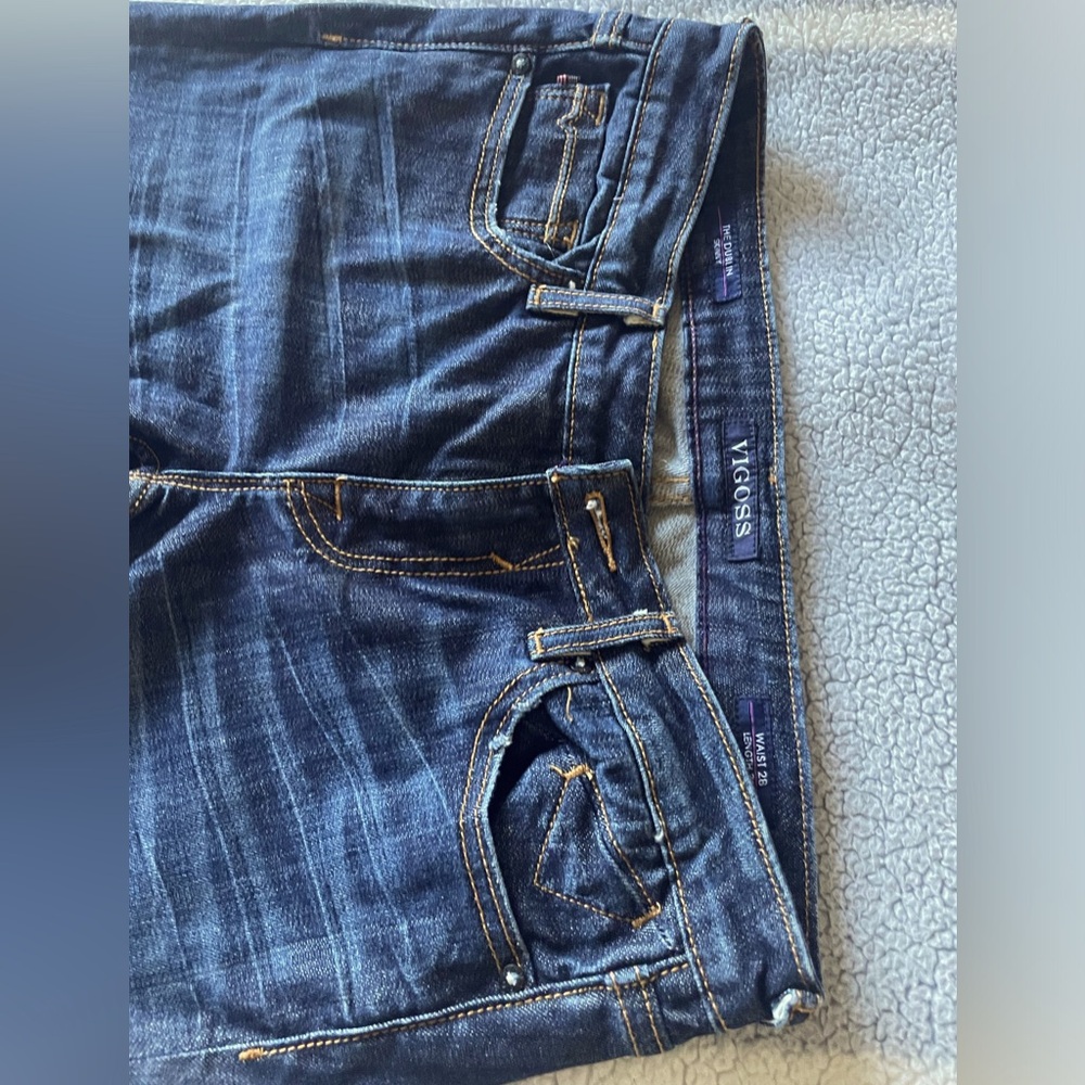 Vigoss size 28/31 skinny gently warn jeans